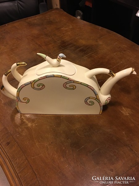 Zsolnay art deco teapot