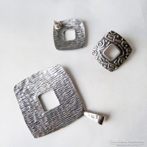 Craftsman silver set