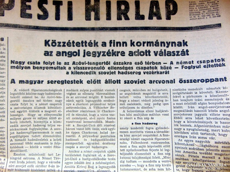 PESTI HÍRLAP	1941	október		8		RÉGI ÚJSÁG	718