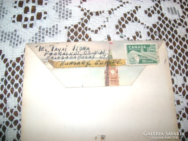 Régi levél boríték - 1956