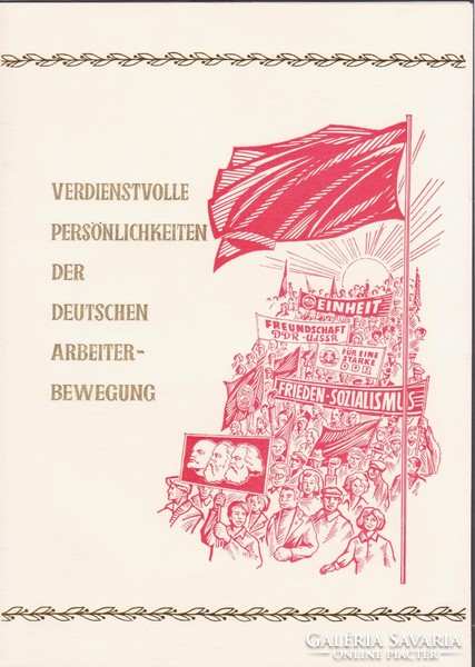 1974. DDR- emléklap