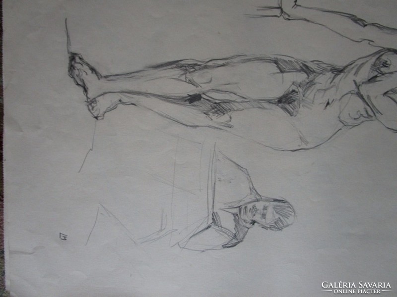 Modern interior architecture lubomyr mudretzkyj sign nude nudes study drawing post impressionism