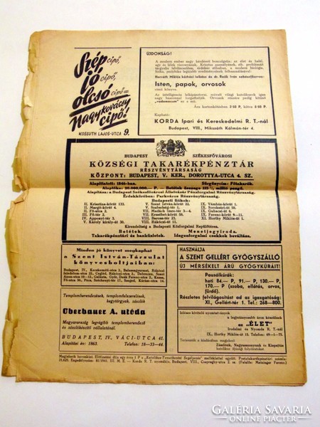 MAGYAR KATOLIKUS AKCIÓ		1941	február				RÉGI ÚJSÁG	787