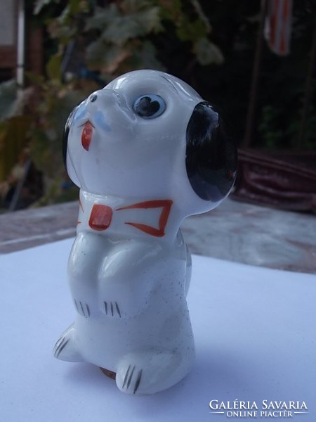Retro spice holder-spice sprinkler porcelain dog