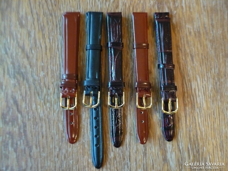 12 mm-es bőr óraszíjak egyben eladók