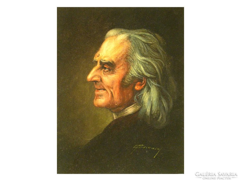 Európai festő, XX. század : Liszt Ferenc