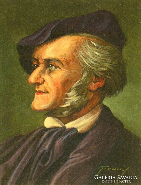 Európai festő, XX. század : Wagner portré