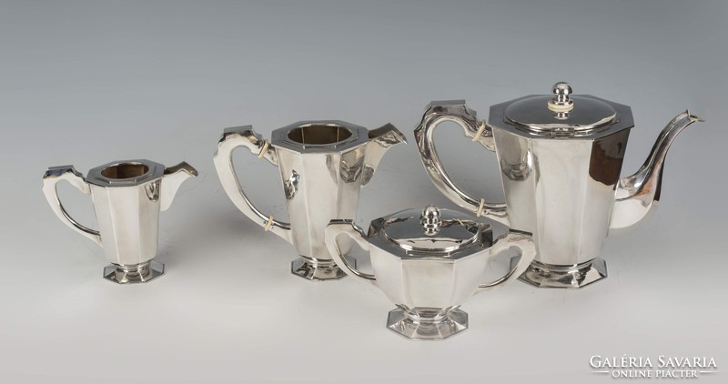 Silver Large Art Deco Tea / Coffee Set (s)