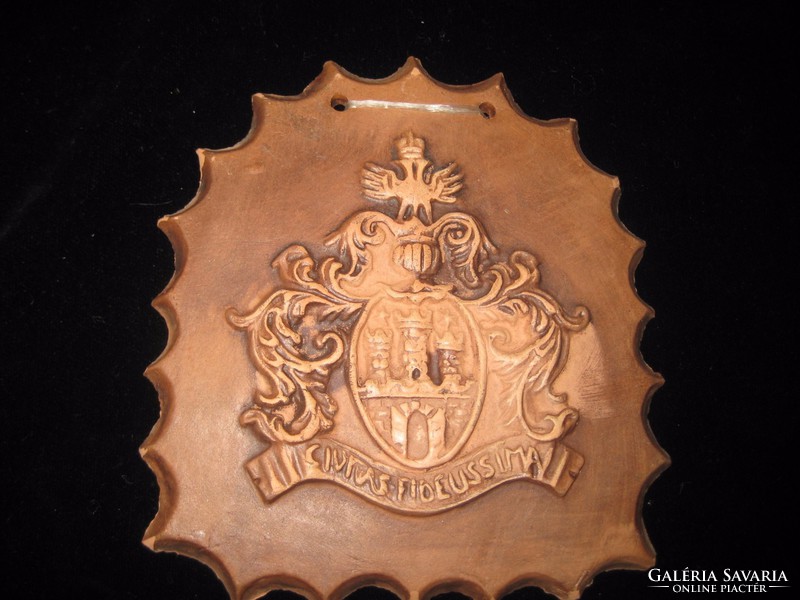 Terracotta plaque 12 x 13 cm