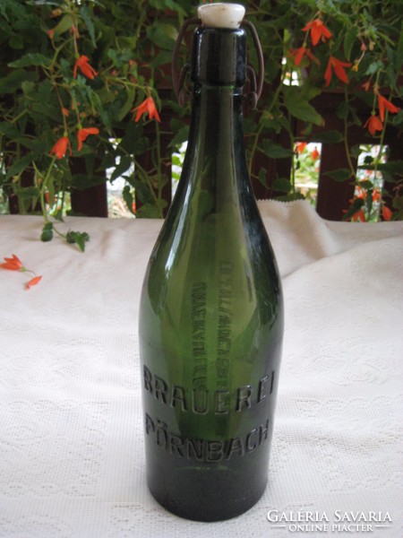 Beer bottle braurei dörnbach 1l 32cm / marked 8 /