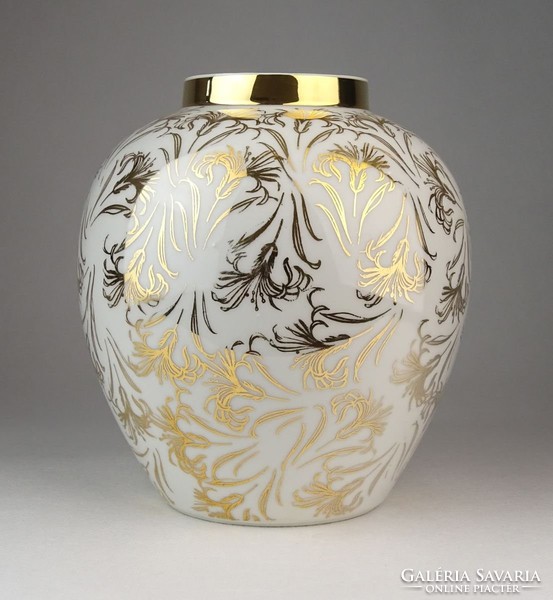 0O492 Régi Pirkenhammer porcelán váza 