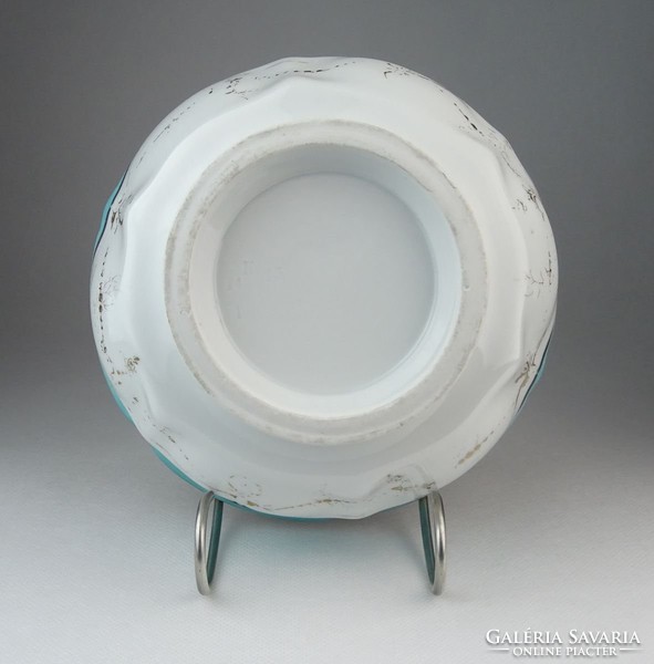 0O540 Antik vastag falú porcelán tál