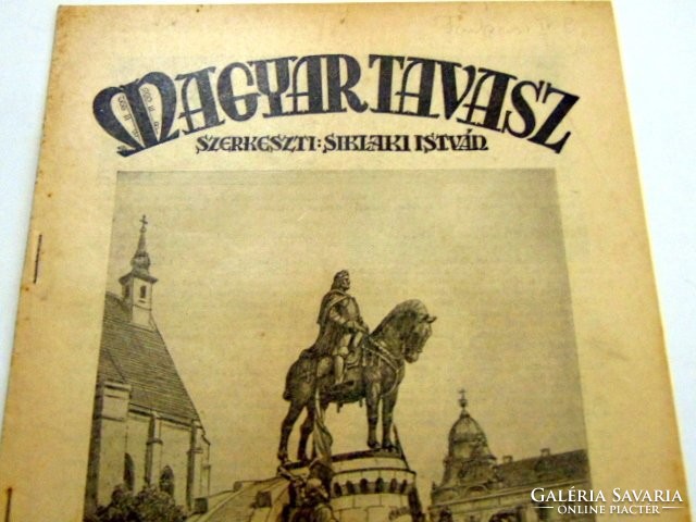 Hungarian Spring September 1, 1940 old newspaper 937
