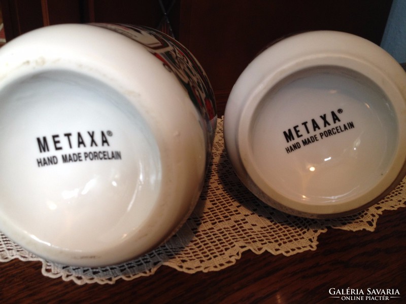 Pocelán  Metaxa - kínáló üvegek ( 0,7 l)