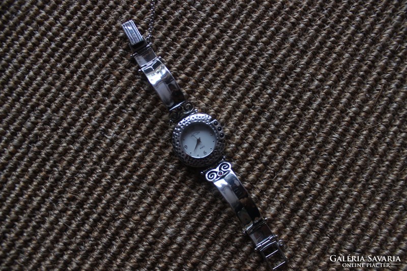 Israeli silver watch