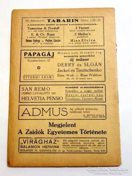 PESTI FUTÁR	1927	április		13		RÉGI ÚJSÁG	785