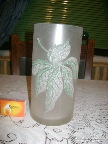 Retro tejüveg váza