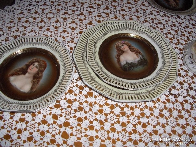 German porcelain cookies from the 1890's