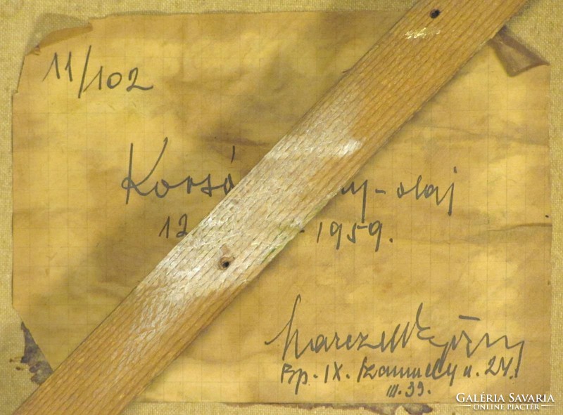 Marczell György : "Korsós leány 1959"