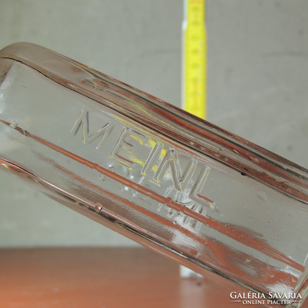 "Meinl" színtelen kis likőrösüveg