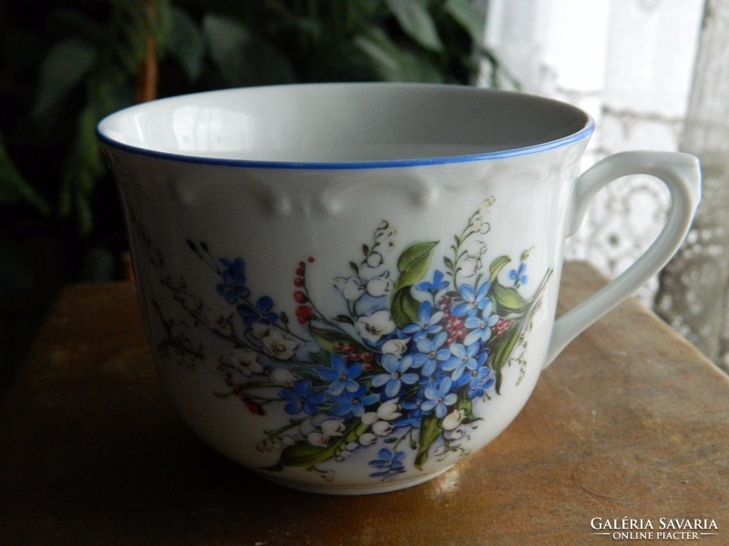 Bohemia original - decorated with a bouquet of wildflowers - cup