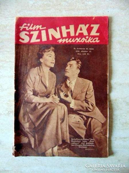 FILM SZINHÁZ MUZSIKA	MŰVÉSZETI HETILAP	II. ÉVFOLYAM	44. SZÁM	1958	október	31			RÉGI ÚJSÁG	1195