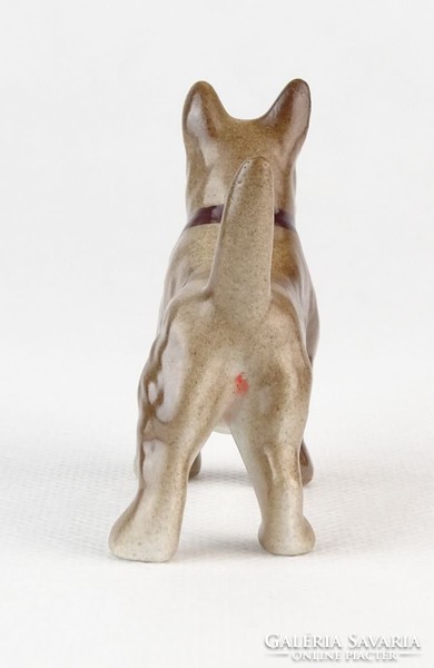 0P662 Régi porcelán foxi kutya