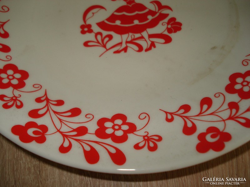 Zsolnay porcelán fali tányér