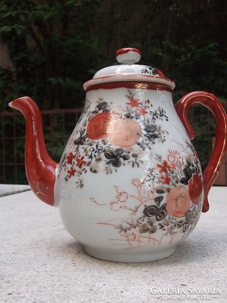 Set of antique Chinese hand-painted tea-cafe