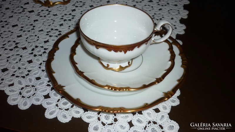 S/Weimar-i finom porcelán  teás-kávés készlet