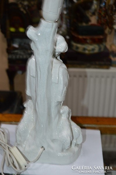 Kerámia figurális asztali lámpa