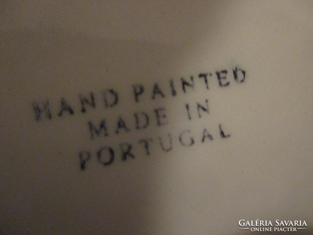 Kerámia párologtató- Portugál kézimunka 25,5 x 9 x 7 cm.