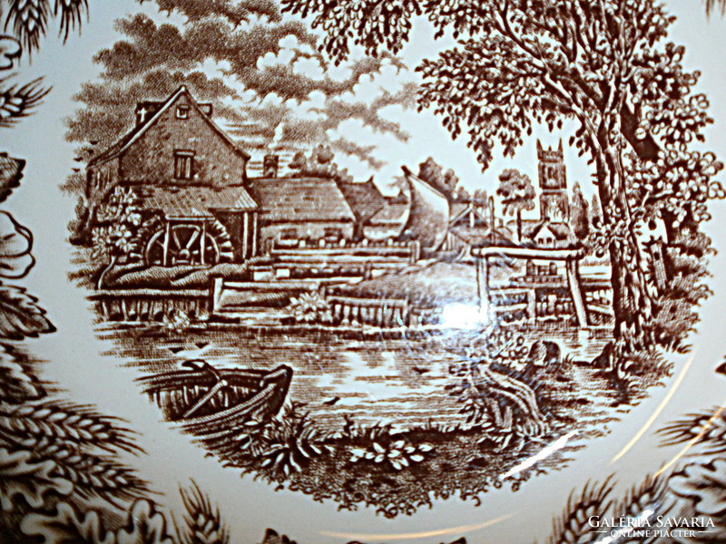 3 Pcs. English scene cookie plate