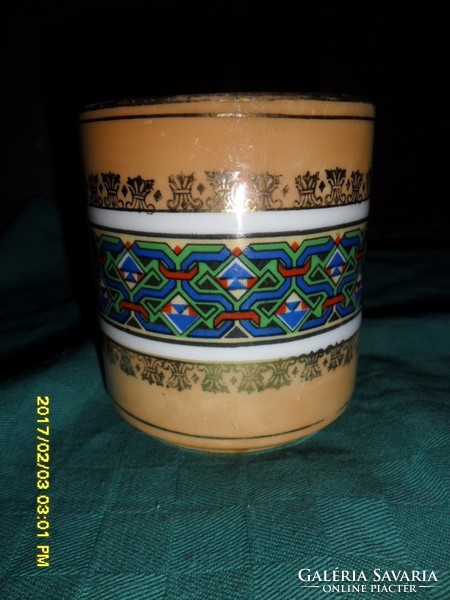 Aranyozott antik Emlék pohár