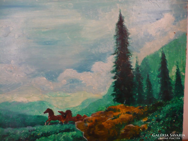 Osztrák hagyatékból ismeretlen festő egyik képe