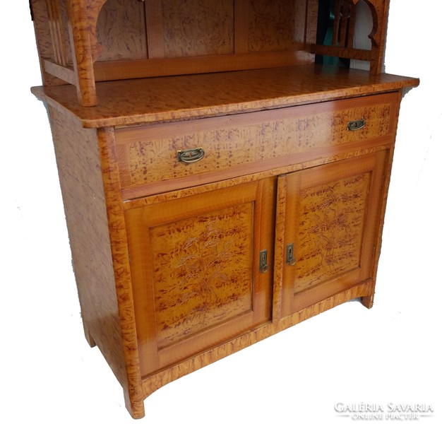 Old pine serving cabinet in beautiful condition.