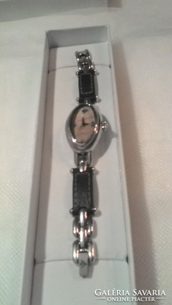 Silver plated watch