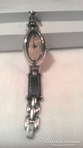 Silver plated watch