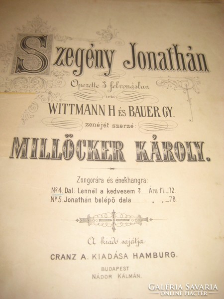 Sheet music book, cranz a. Issued on 200 pages