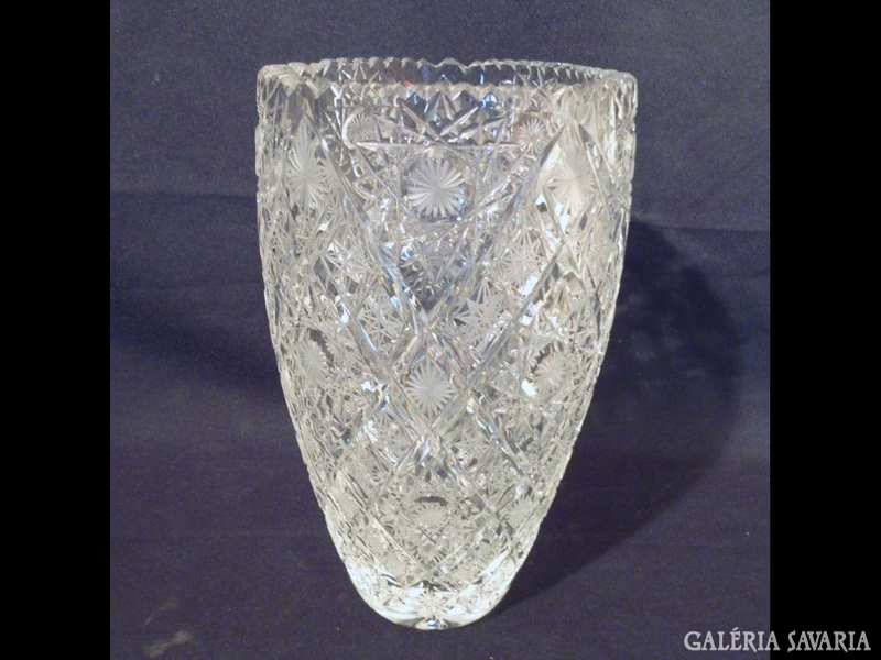 2120 G5 Nagy méretű csiszolt üveg váza