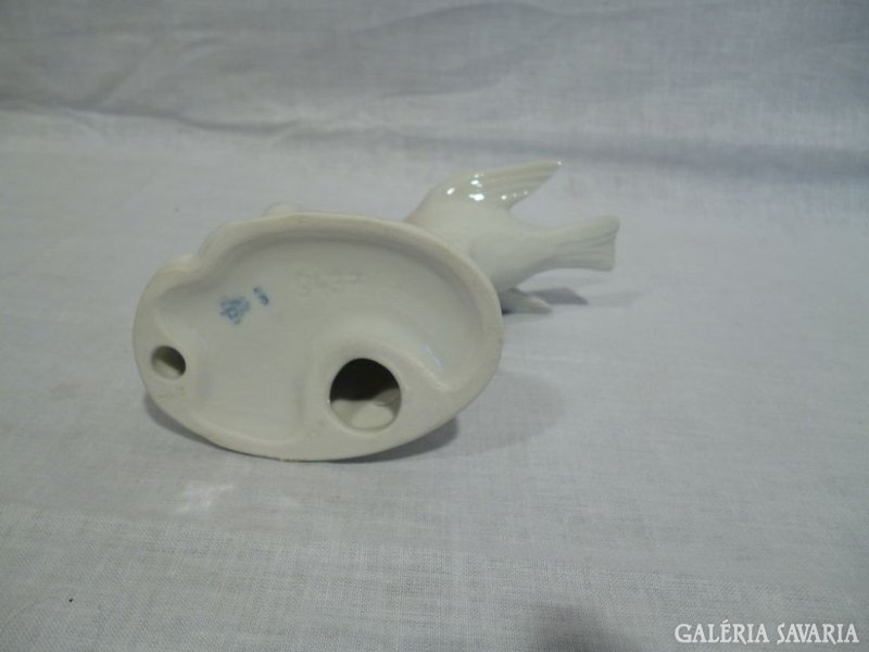 2845 G4 Régi jelzett német porcelán madár pár