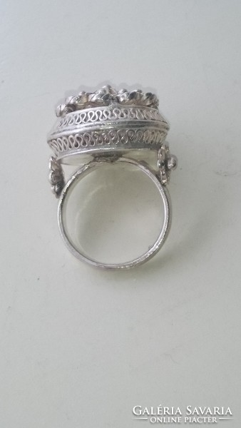 Ezüst filigrán gyűrű 