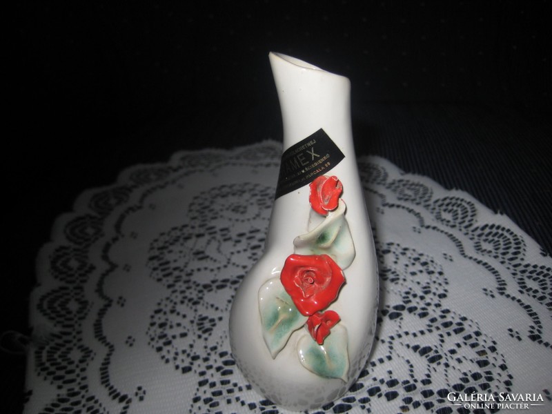 Kerámia  váza 16 cm