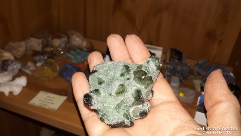 Tibetan green quartz cluster from the Himalayas!