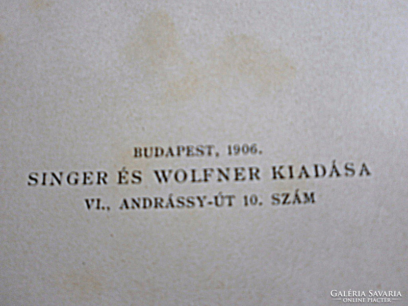 1908 Dr. Ferenc Gáspár: a journey around the earth 6 volumes