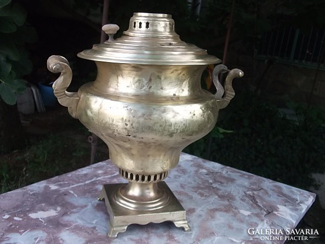 Cari s.Copper samovar prestigious, imposing pieces from the 1900s