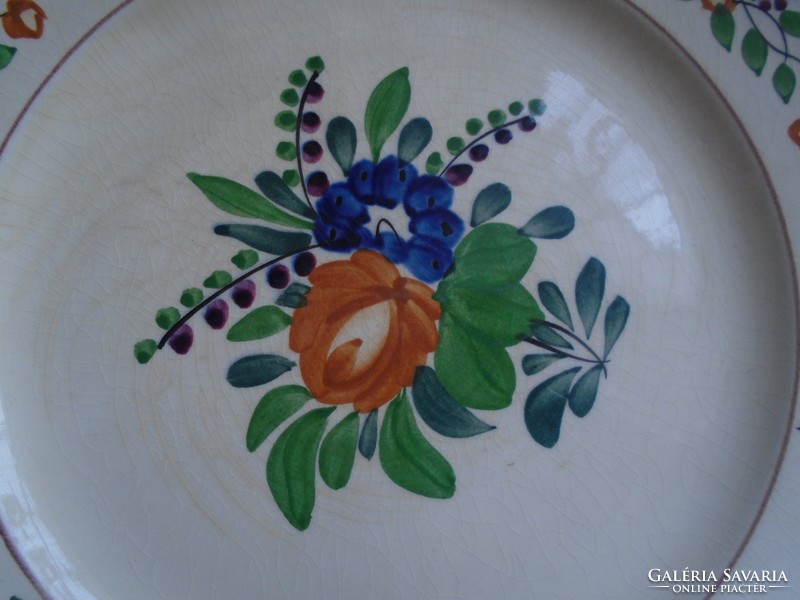 Angol, antik Royal Adams tányér.