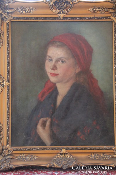 Szűcs Pálma - Női portré