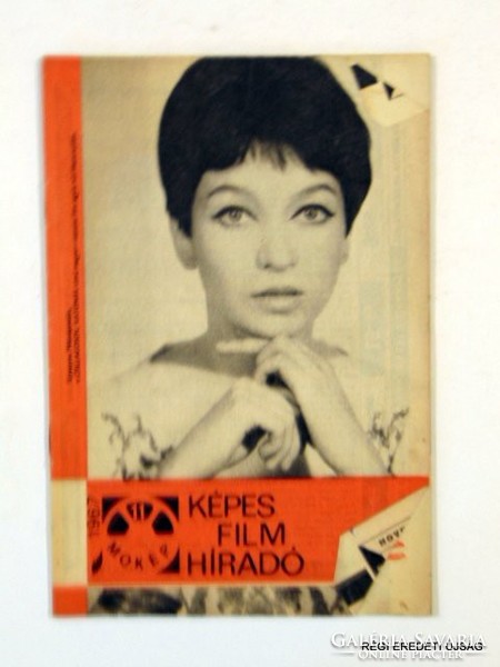 1967 november  /  KÉPES FILM HÍRADÓ  /  RÉGI EREDETI MAGYAR ÚJSÁG Szs.:  3744