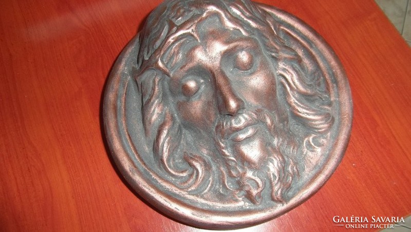 Christ's head (even for a tombstone)